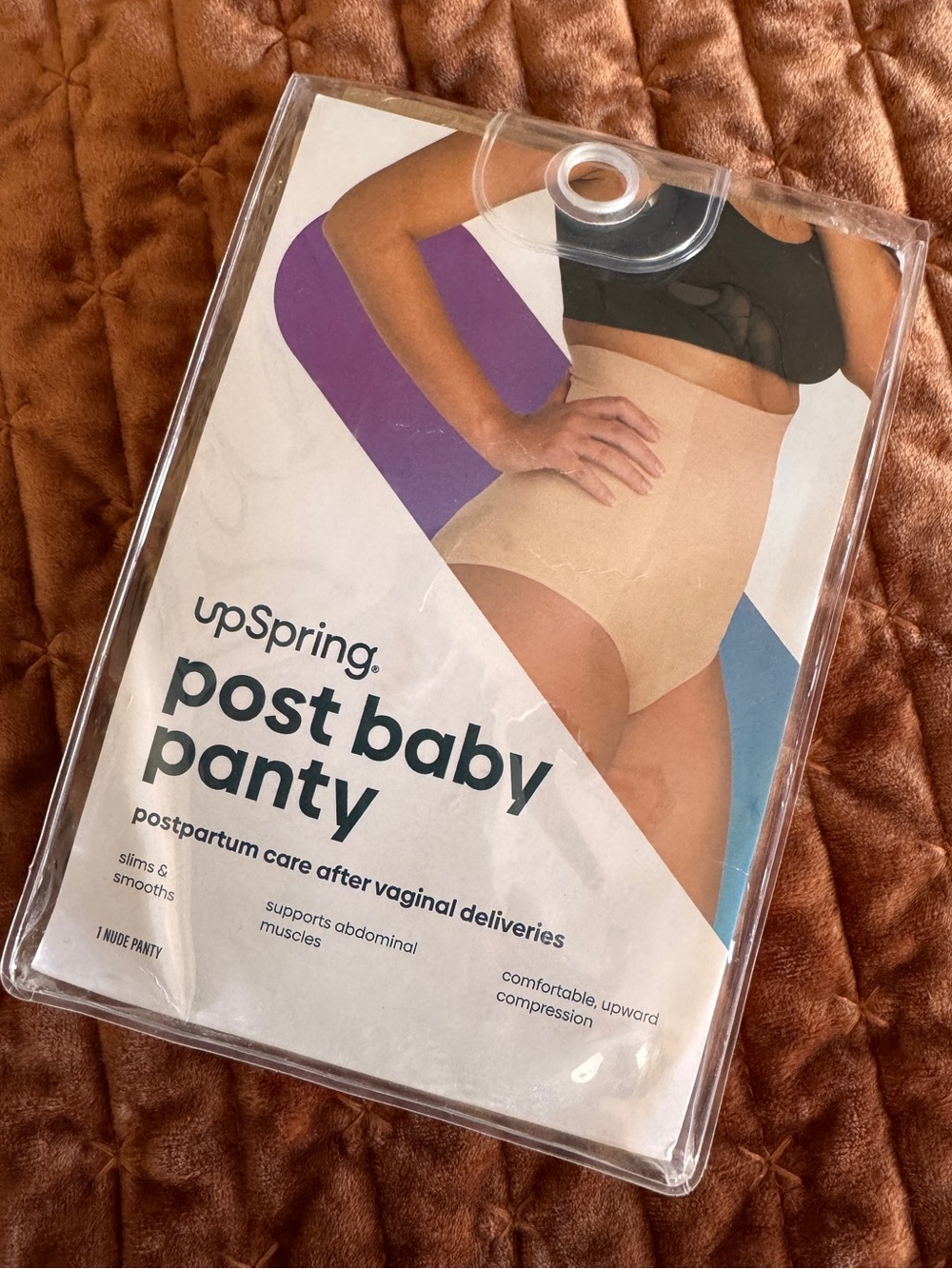 UpSpring Post Baby Panty S/M Nude Postpartum NWT